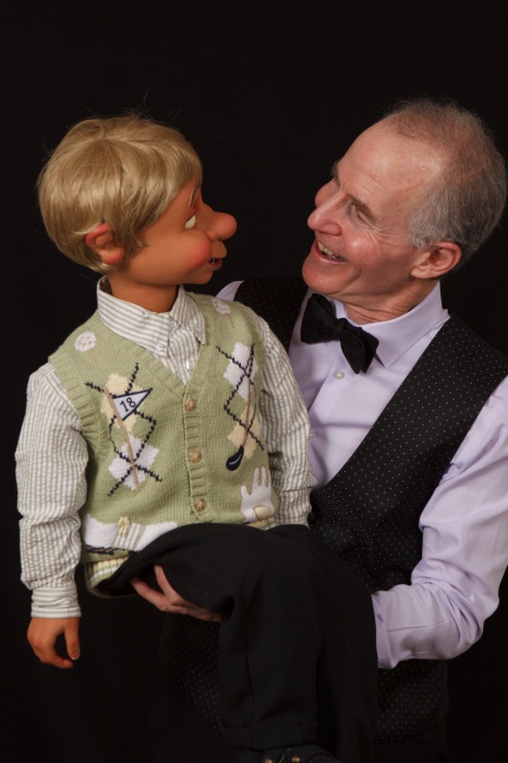 Professional ventriloquist Mark Hellerstein